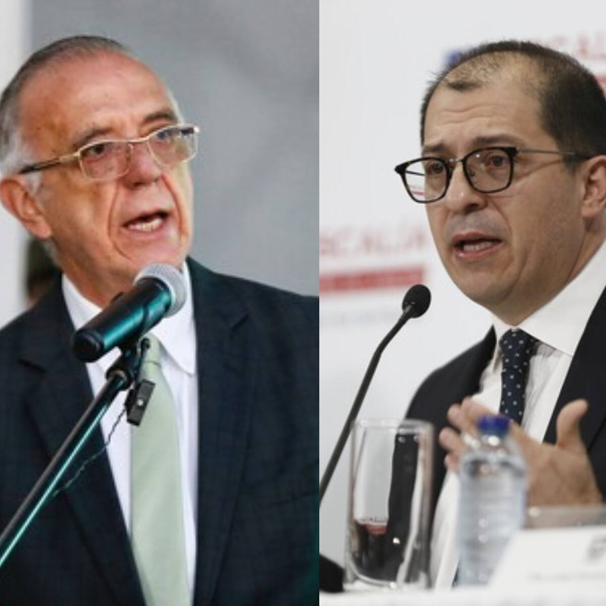 Ministro de Defensa, Iván Velásquez, acusa al fiscal Francisco Barbosa de hacer política