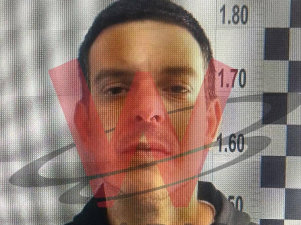 Esta es la foto de la reseña de Alejandro Lyons en su ingreso a La Picota