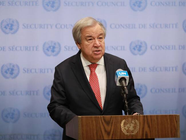 Secretario general de la ONU Antonio Guterres. (Photo by Liao Pan/China News Service/VCG via Getty Images)