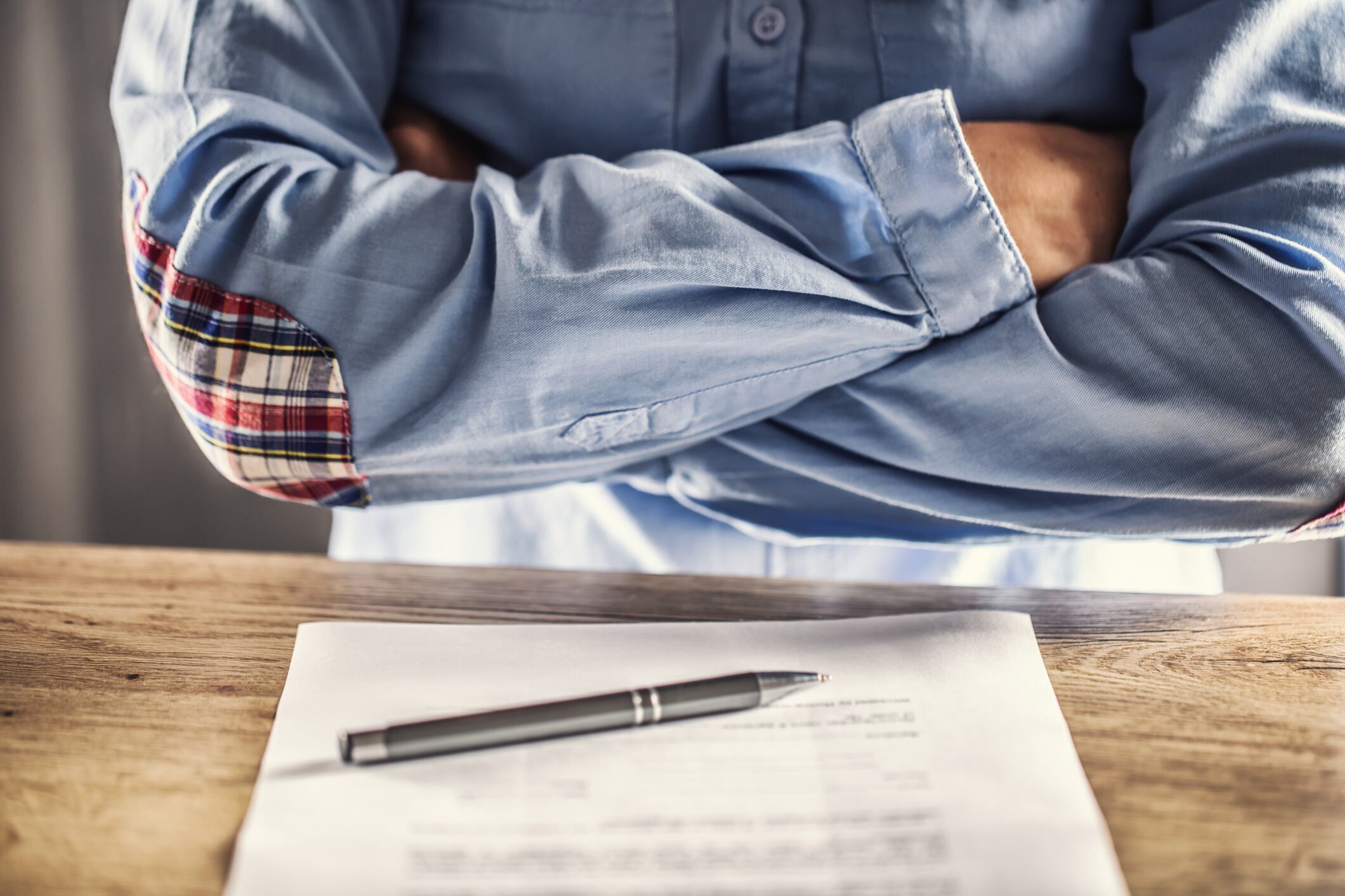 Imagen de referencia de carta de renuncia. Foto: Getty Images.