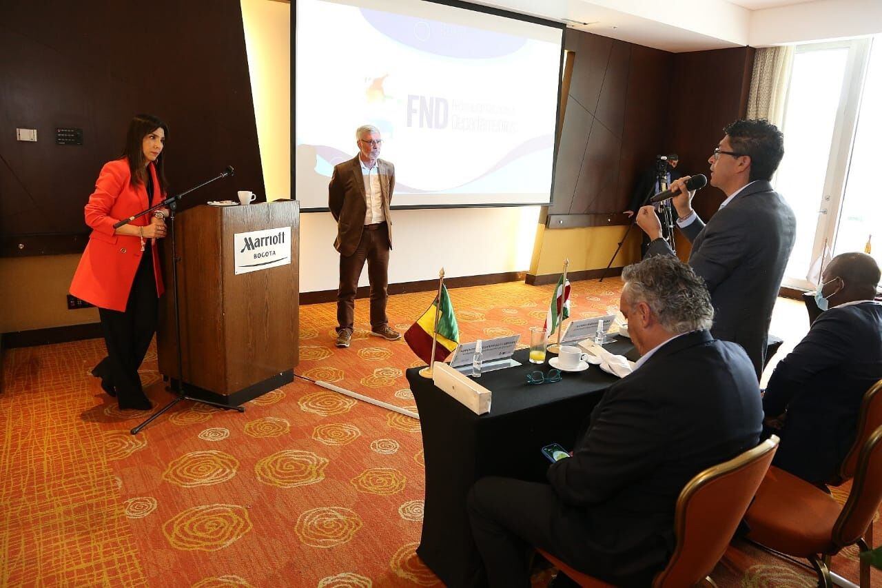 Barragán se refirió a los recursos que se requieren para la alimentación escolar. Foto: Gobernación de Boyacá.