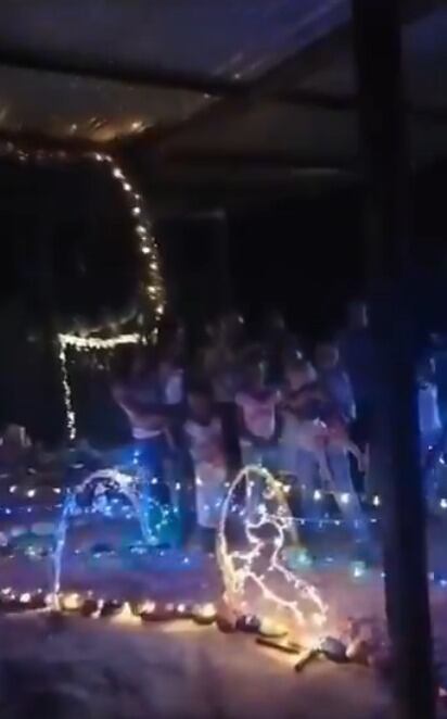 FARC entregó pesebre a comunidad del Catatumbo.