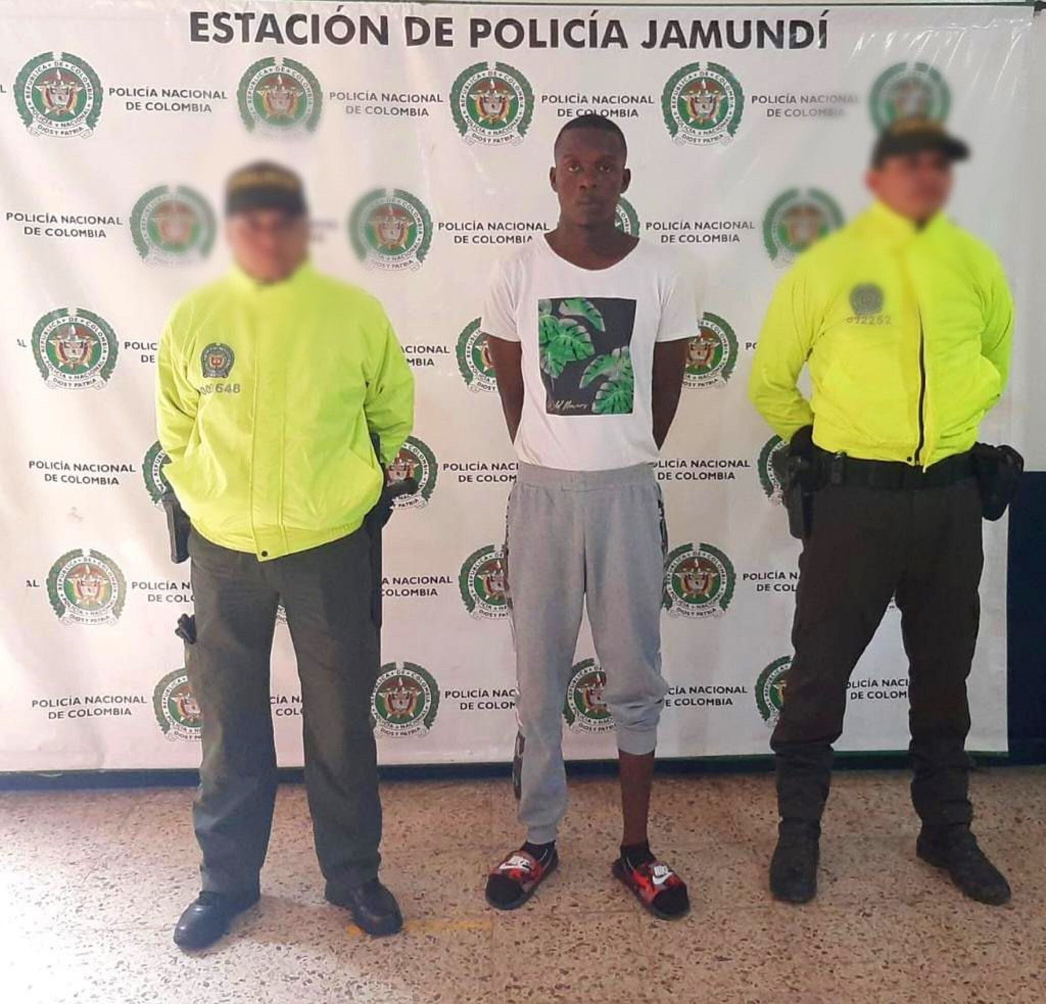 El presunto asesino registra anotaciones por homicidio cuando era menor de edad. Foto: Policía. 