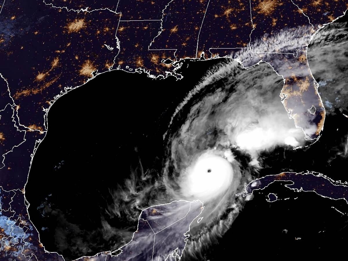Huracán Milton se intensifica con categoría 5 rumbo a Florida, Estados Unidos