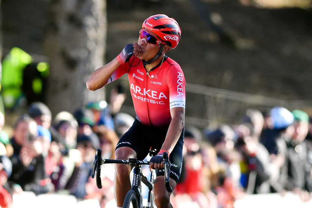 Nairo Quintana celebra su triunfo en el Tour de la Provence / Getty Images