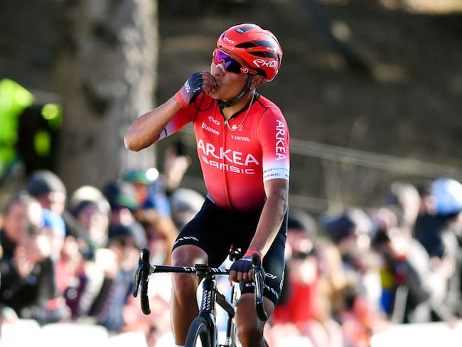 Nairo Quintana celebra su triunfo en el Tour de la Provence / Getty Images