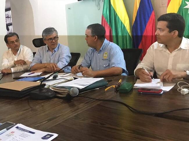 Fonade y Mincomercio acuerdan acciones para organizar Playa Blanca en Barú . Foto: Cortesía