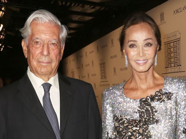 Mario Vargas Llosa e Isabel Preysler. Foto: Bang Media