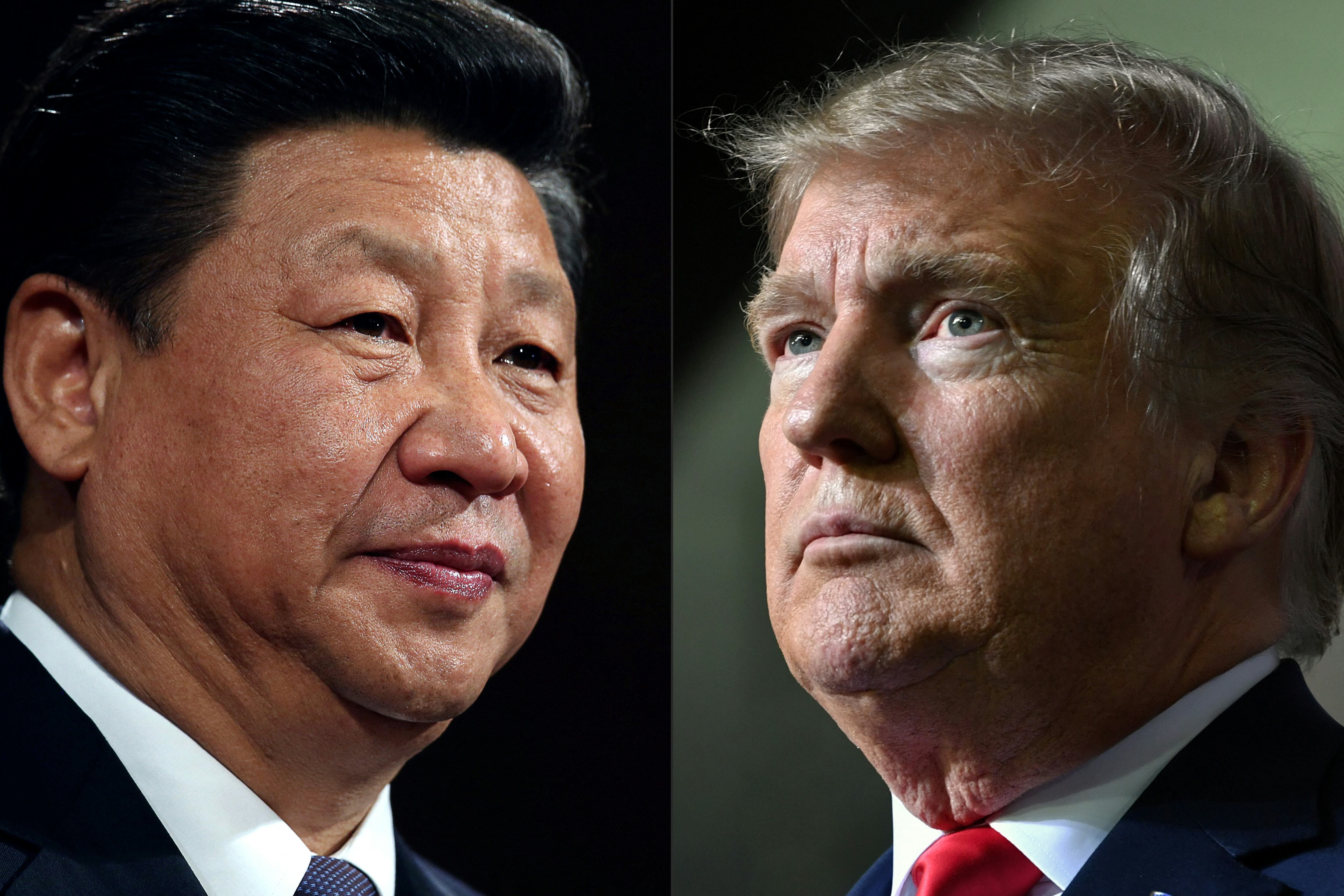 Donald Trump y Xi Jinping. Foto: DAN KITWOODNICHOLAS KAMM/POOL/AFP/AFP via Getty Images.