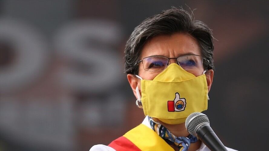 Alcaldesa Claudia López. Foto: Colprensa-Sergio Acero