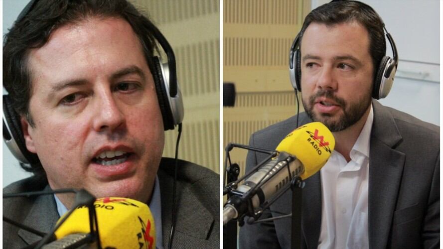 Hermanos Juan Manuel y  Carlos Fernando Galán. Foto: W Radio