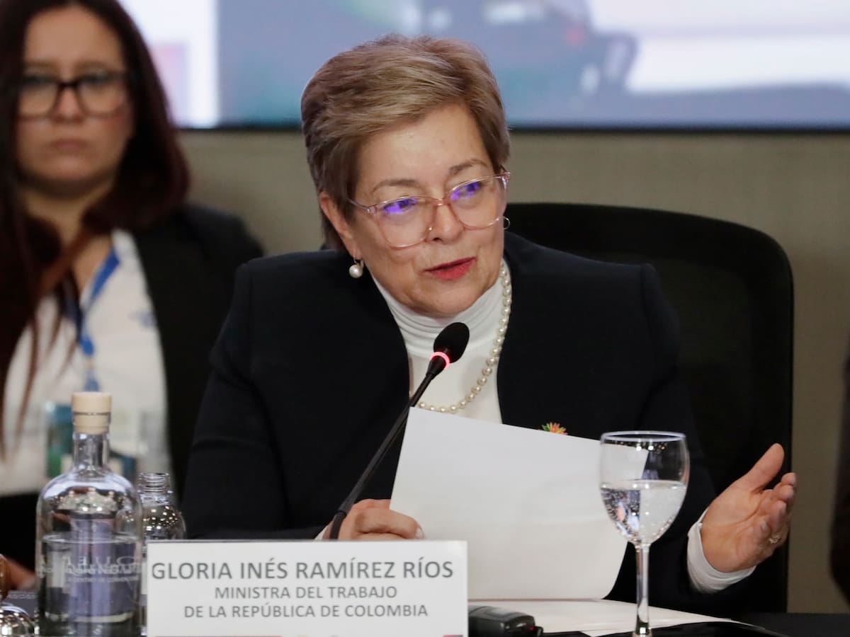 Gloria Inés Ramírez presentó su renuncia irrevocable al Ministerio de Trabajo