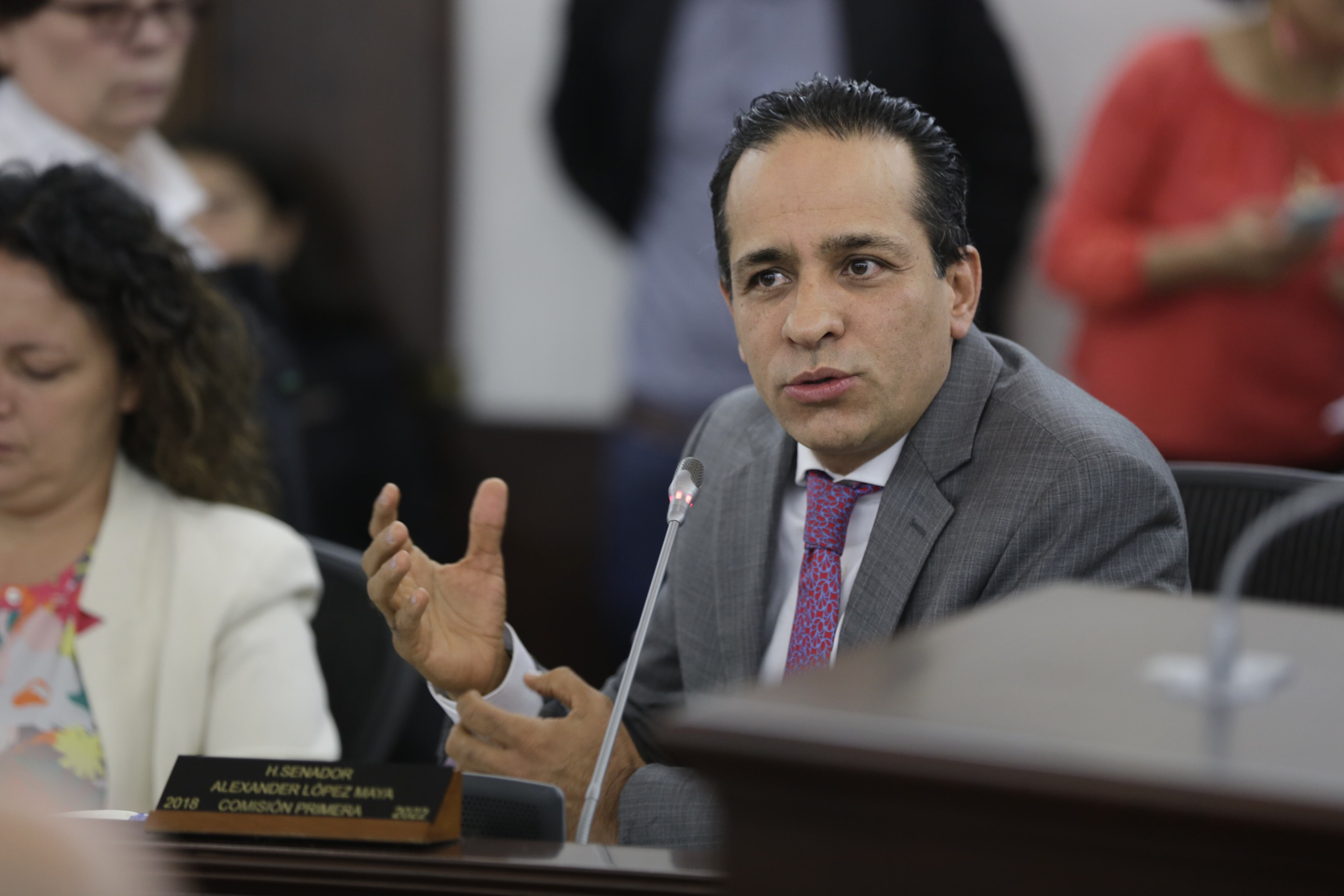 Alexander López, Senador. (Colprensa-Sergio Acero).