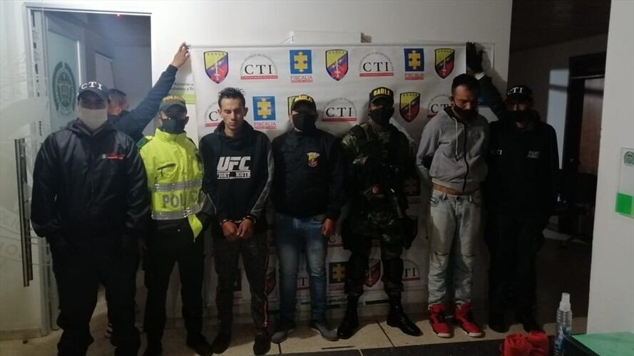 Los procesados no aceptaron cargos imputados por la Fiscalía.. Foto: Fiscalía General de la Nación