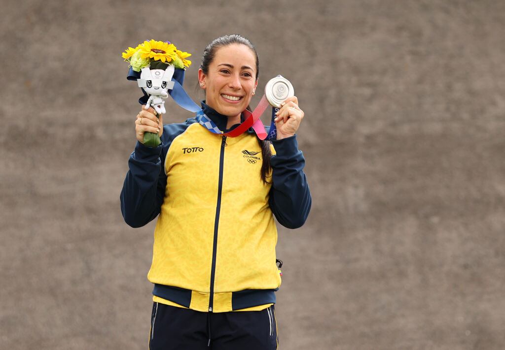 Mariana Pajón, una de las deportistas más importantes en la historia de Colombia. (Photo by Francois Nel/Getty Images)