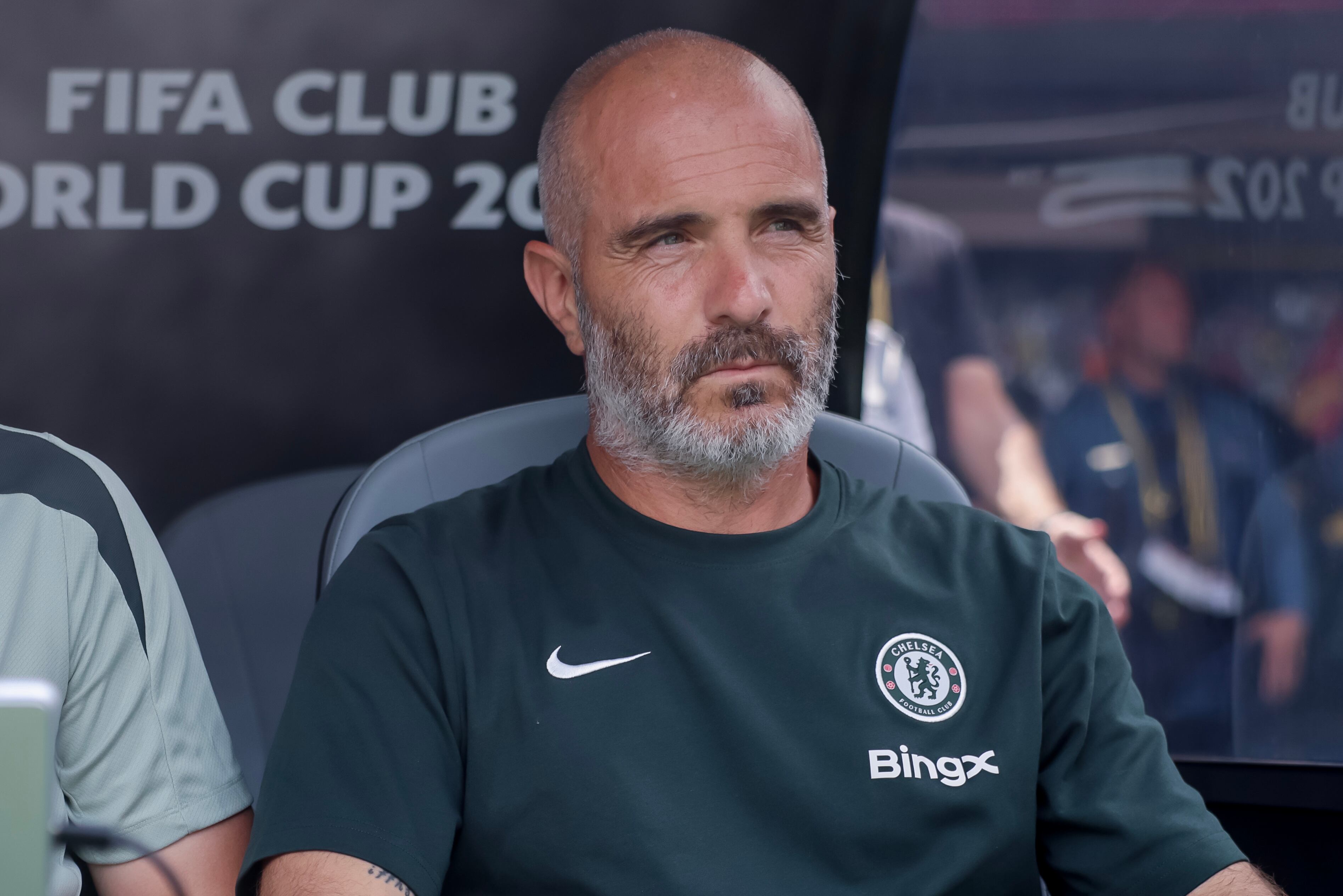 Enzo Maresca, DT del Chelsea.  Foto: EFE/EPA/JUSTIN LANE