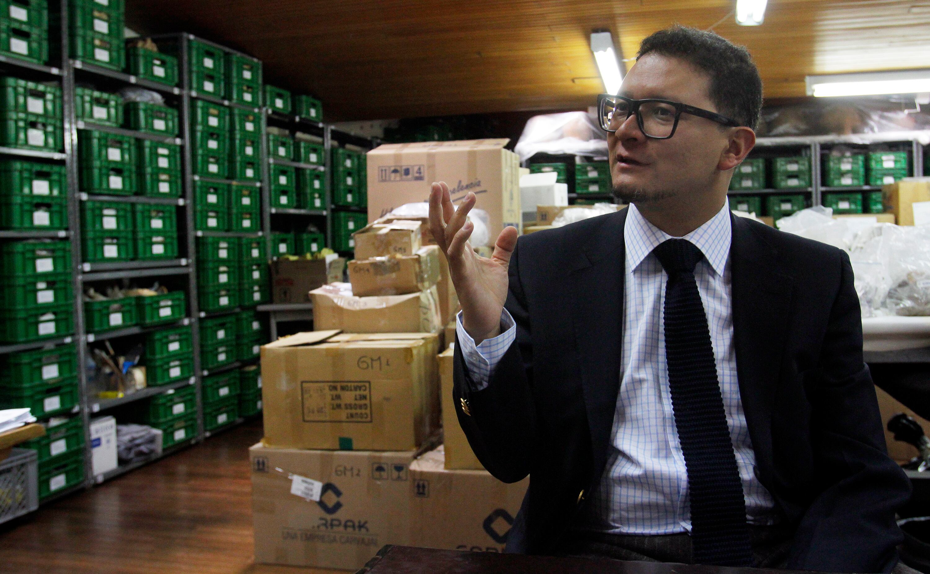 Fabián Sanabria, comisario para Colombia del evento de intercambio cultural 'El Año de Colombia - Francia 2017'. (Colprensa  Mauricio Alvarado).