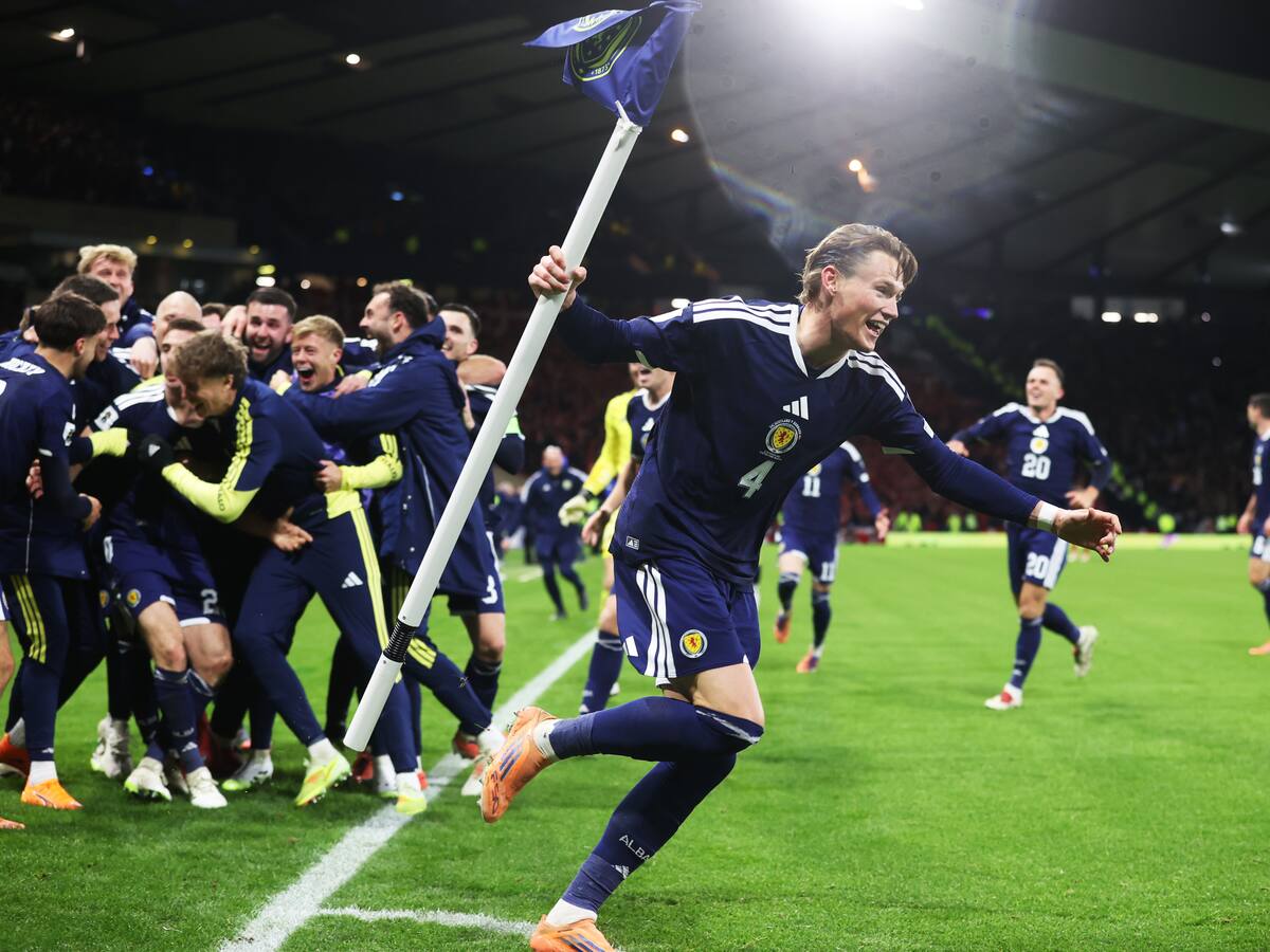 Escocia hizo la épica y ganó 4-2 a Dinamarca para volver a un Mundial después de 28 años