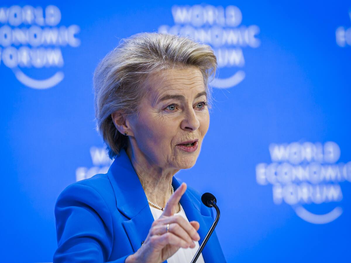 Von der Leyen dice que la Unión Europea está dispuesta a negociar con EE.UU. desde sus principios