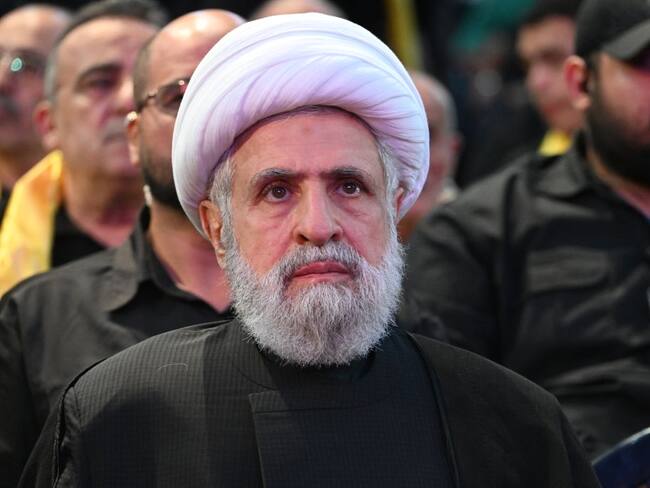 Naim Qassem. I Foto: Houssam Shbaro/Anadolu via Getty Images.