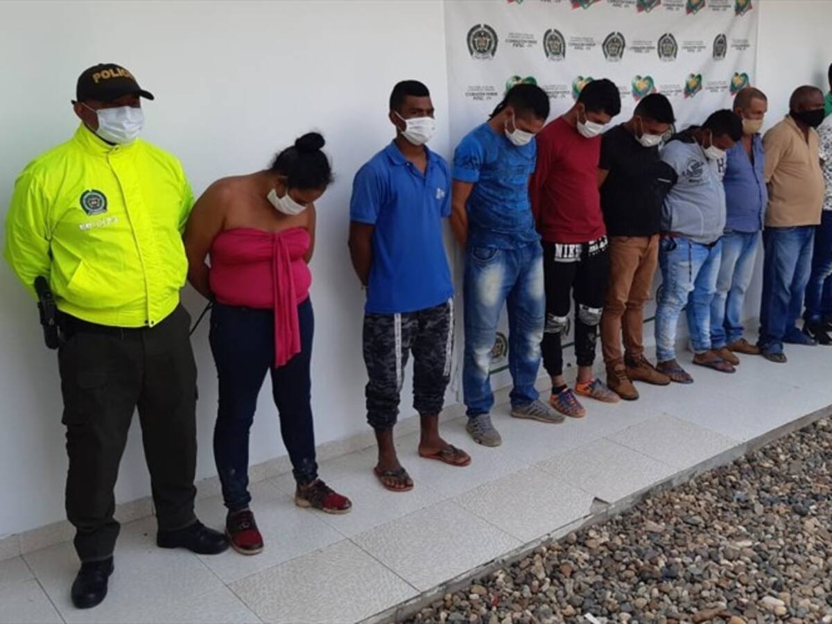 Capturan a 11 integrantes del Clan del Golfo en municipios del sur de Bolívar