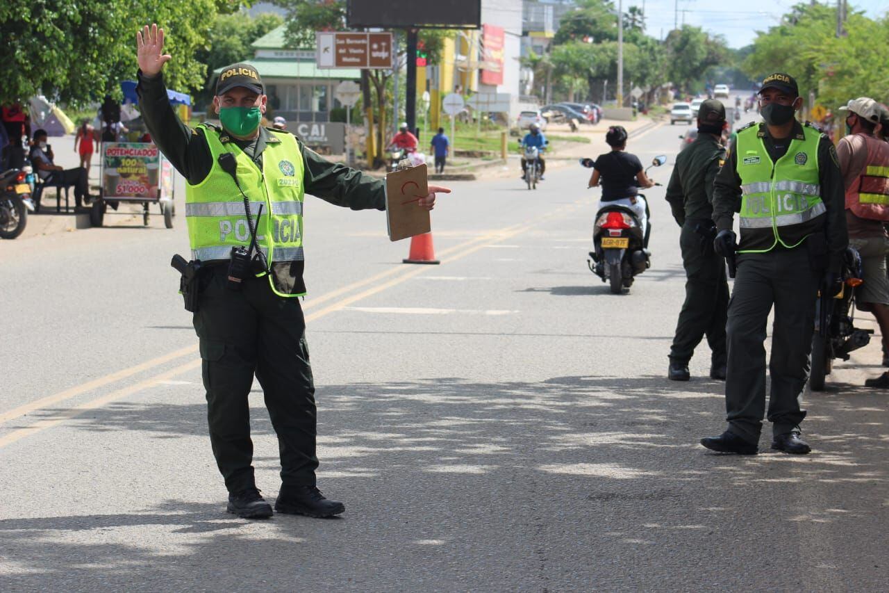 Más de 200 personas han muerto en accidentes de tránsito en Córdoba. Foto: prensa Policía.