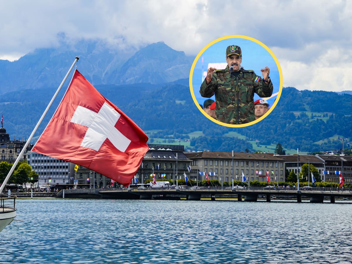 Suiza ordenó bloquear los posibles activos de Maduro en el país alpino