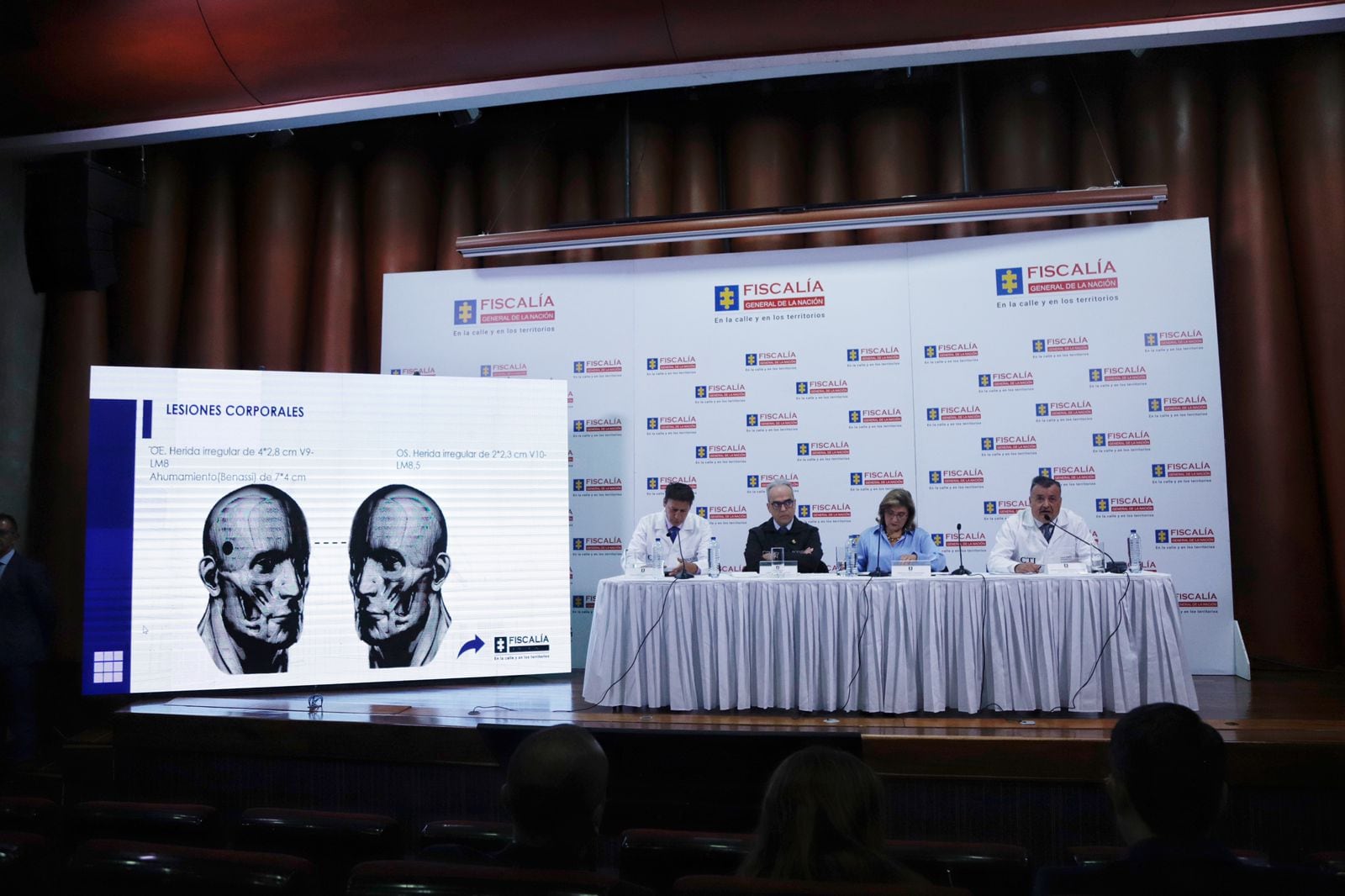 Fiscalía General de la Nación dio a conocer los resultados de la investigación por la muerte del teniente coronel de la Policía Óscar Dávila. Foto: Fiscalía