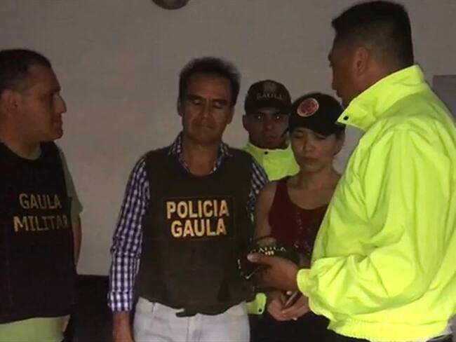 Liberan en Saravena al ingeniero Jesús Rojas. Foto: Policía Nacional