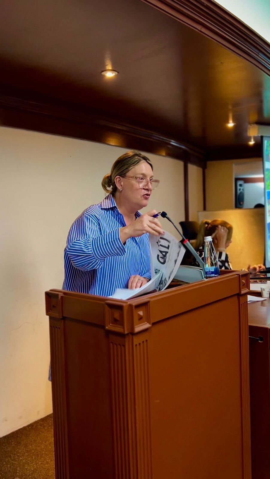 María Mercedes Prado Salazar, directora del Departamento Administrativo de Hacienda. Foto: Suministrada.