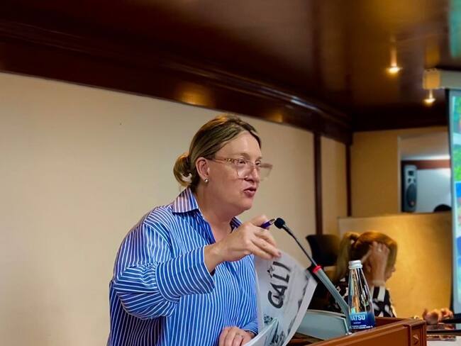 María Mercedes Prado Salazar, directora del Departamento Administrativo de Hacienda. Foto: Suministrada.