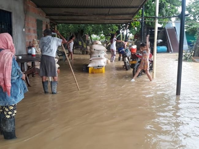En Cúcuta fue declarada la alerta naranja por cuenta de las lluvias en la zona. Foto: Libardo Cuberos (W Radio)
