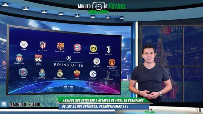 Equipos en octavos de final en la Champions League . Foto: Xavier Vanegas Dávila