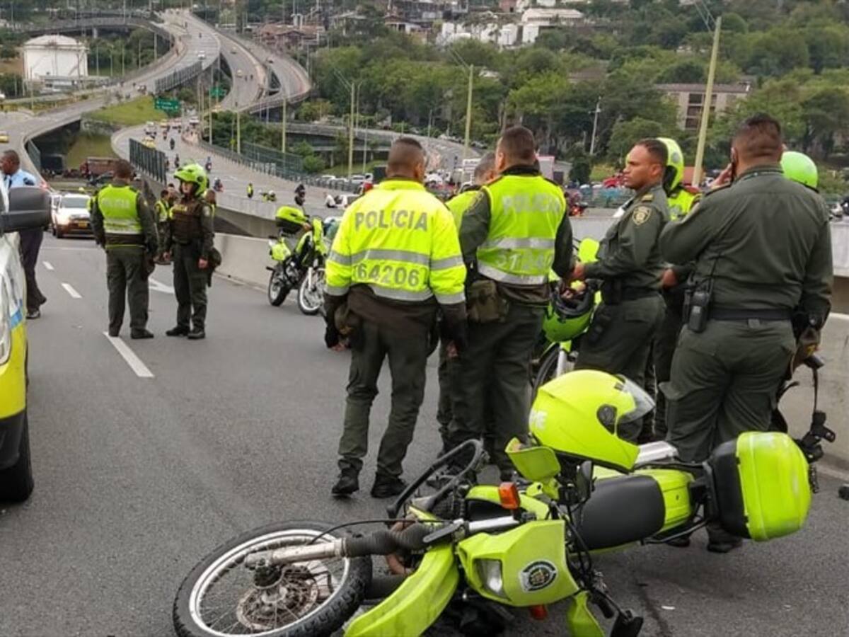 Un muerto y tres heridos en persecución a un presunto ladrón en Medellín