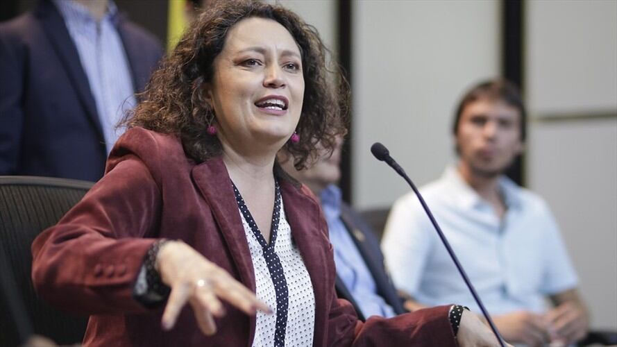 La senadora Angélica Lozano. Foto: Colprensa