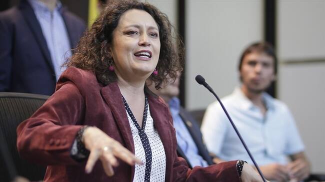 La senadora Angélica Lozano. Foto: Colprensa