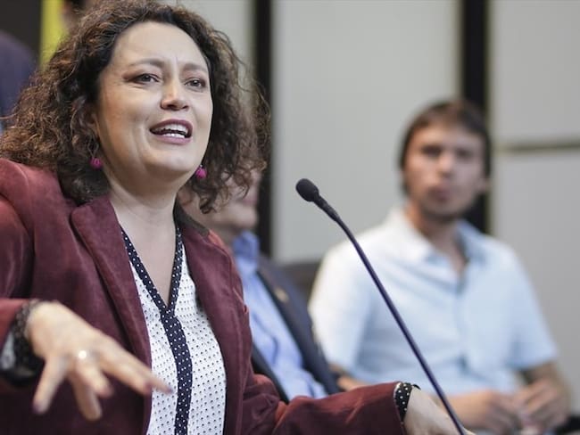 La senadora Angélica Lozano. Foto: Colprensa