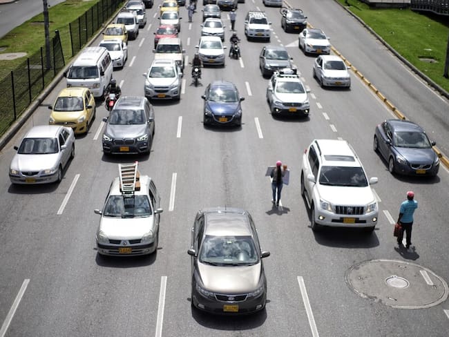 Anuncian nuevas obras en la Autopista Norte en Bogotá. Foto: Colprensa