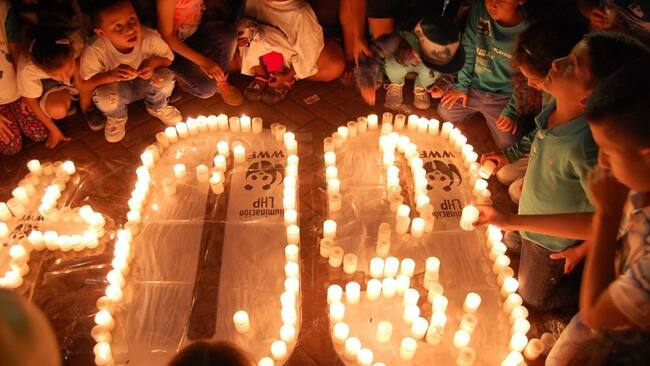 La hora del planeta. Foto: Prensa WWF Colombia