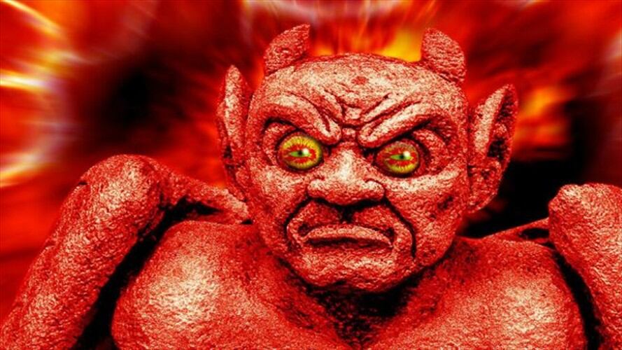 Diablo, Satanás, Lucifer, a veces Leviatán o Mefistófeles... varios nombres, varias caras, varios roles. Foto: BBC Mundo.