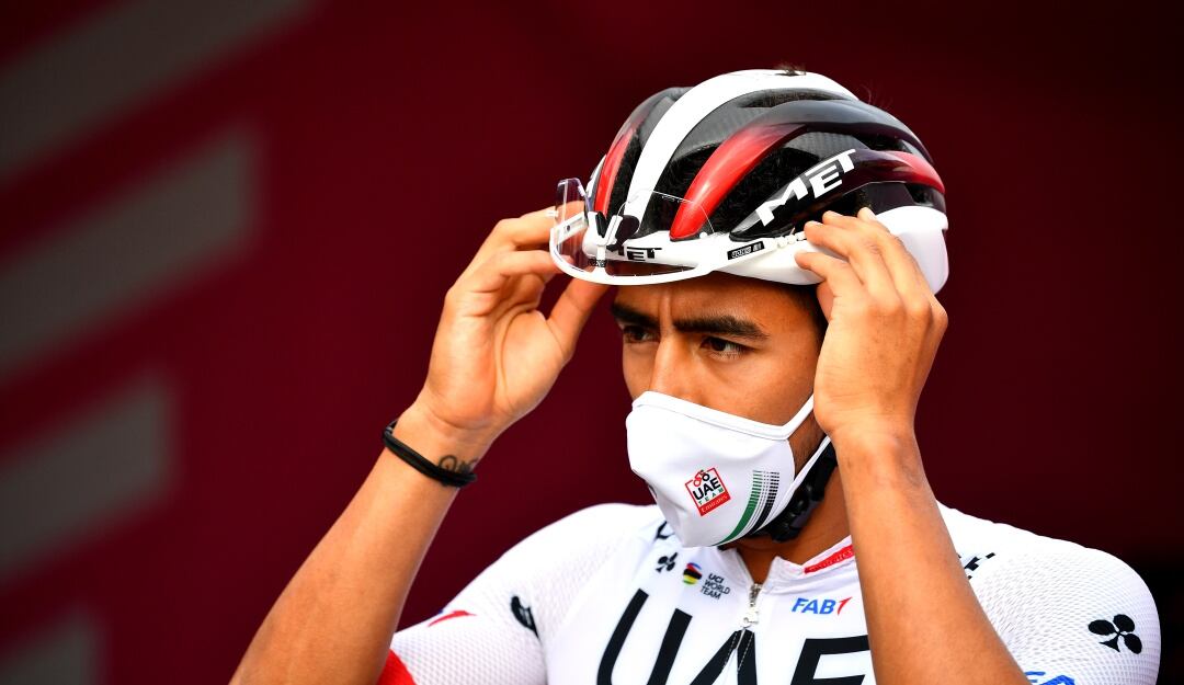 Juan Sebastián Molano, corredor colombiano del UAE Emirates.