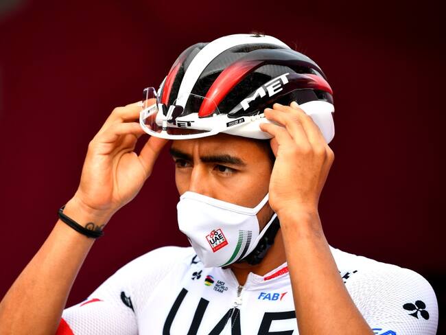 Juan Sebastián Molano, corredor colombiano del UAE Emirates.