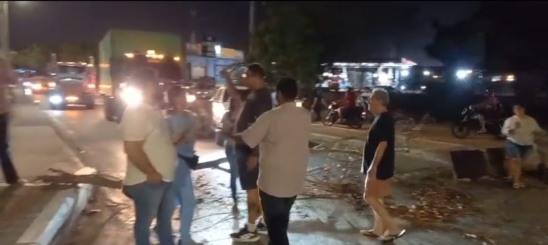 Protestas por la falta de agua potable en Santa Marta/ Cristian Jaruffe.