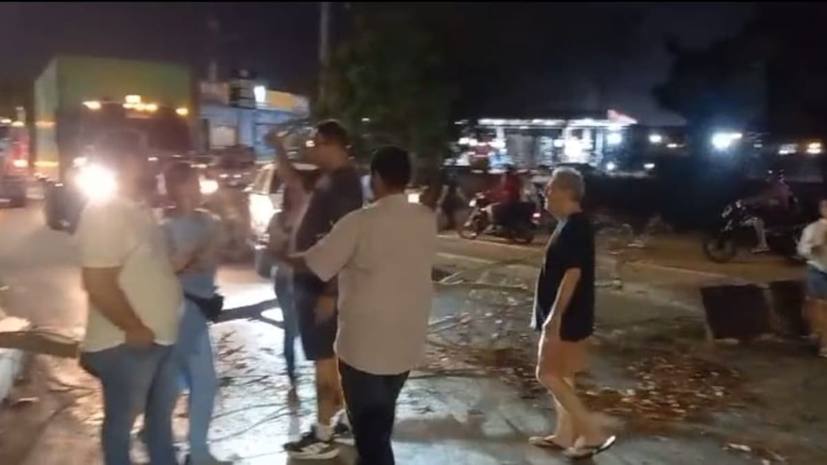 Protestas y bloqueos en vías principales de Santa Marta debido a la falta de agua potable