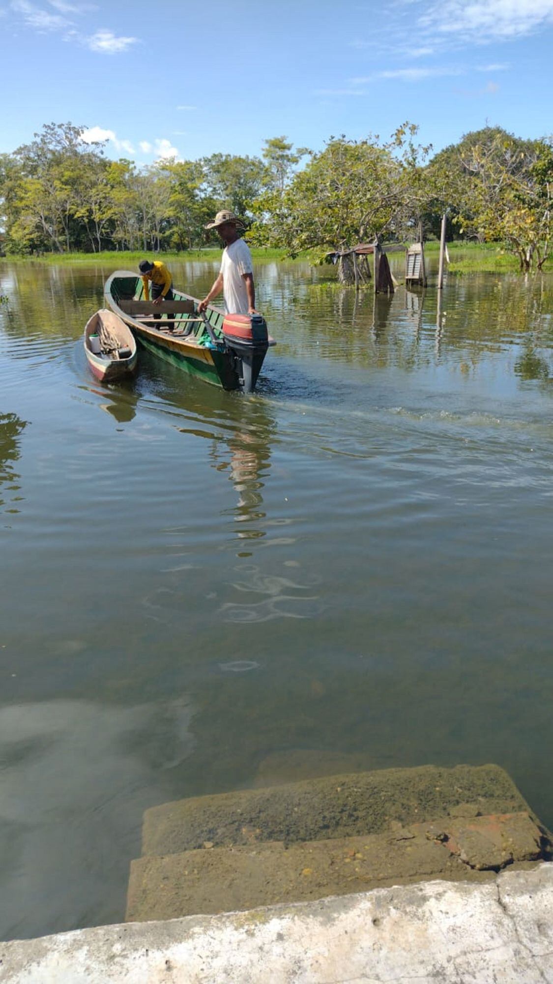 Familias damnificadas por las inundaciones reclaman ayudas humanitarias en Córdoba. Foto: JAC Sincelejito.