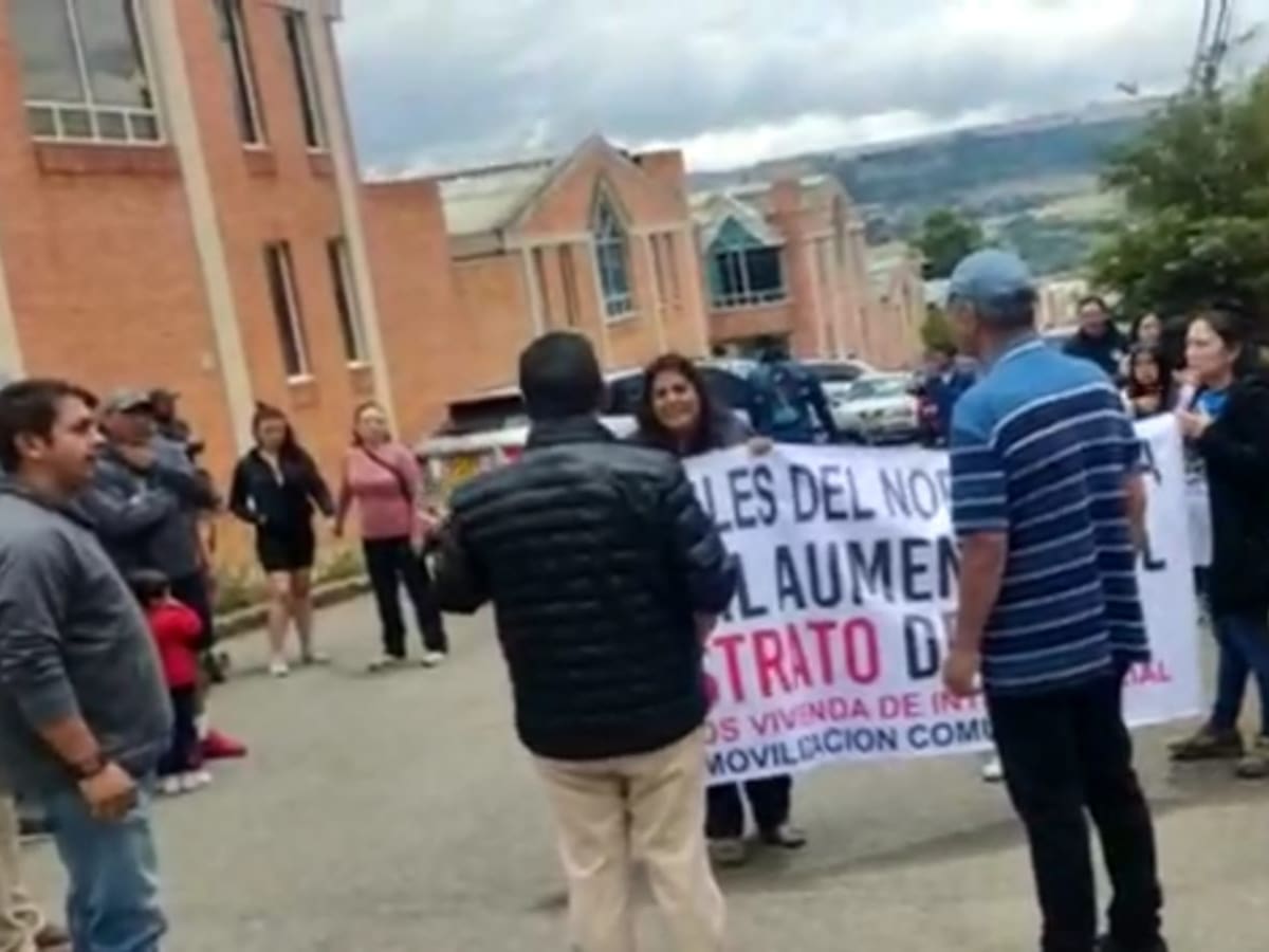 Aumento de estrato genera protesta en un barrio de Tunja