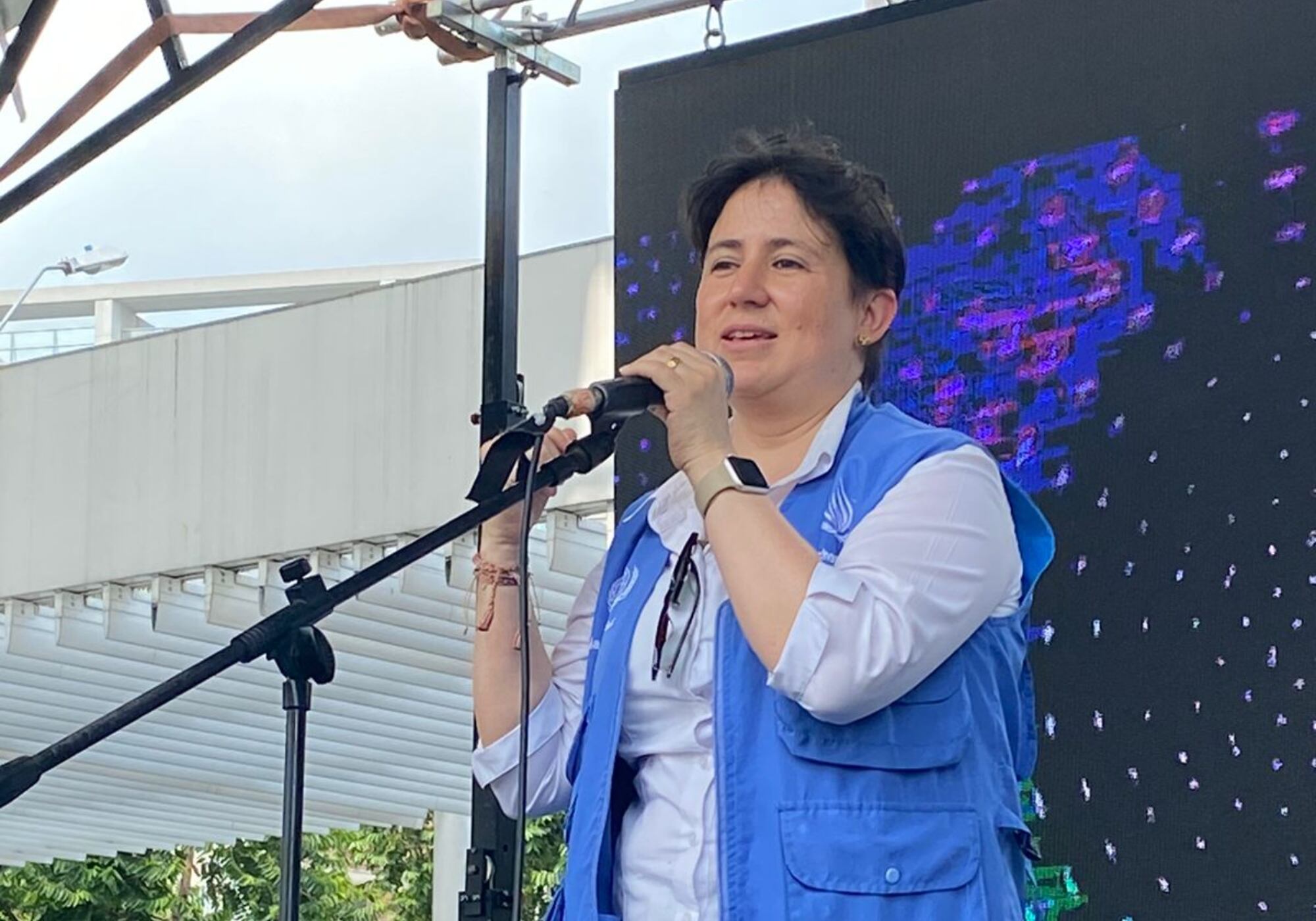 Montserrat Solano. Foto: Cortesía ONU Human Rights Colombia