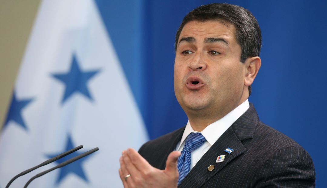Juan Orlando Hernández, expresidente de Honduras. Foto: Getty images