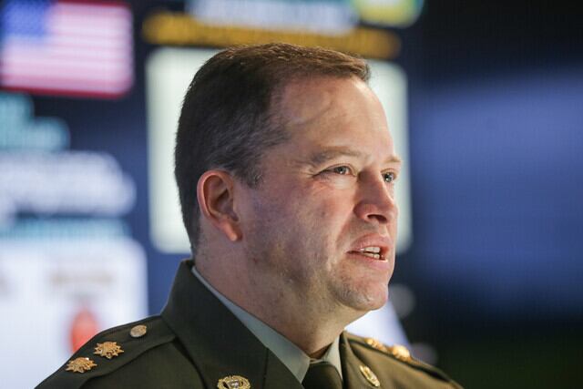 Carlos Fernando Triana, director de la Policía Nacional. Foto: Colprensa.