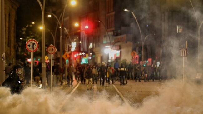 Las investigaciones están centradas en quienes causaron caos hace algunas semanas en Bogotá. Foto: Colprensa